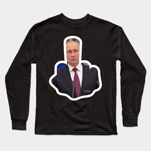 F**K Putin Long Sleeve T-Shirt by TheWarrior